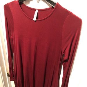 MTS Long Sleeve Dress with Pockets